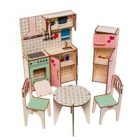 Кукольная мебель Кухня