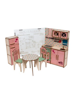 Кукольная мебель Кухня