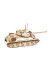 Сборная модель из дерева "Танк Т-34"