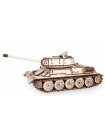 3D деревянный конструктор "Танк T-34"