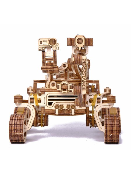 Механическая деревянная сборная модель Робот Марсоход