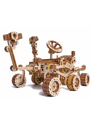 Механическая деревянная сборная модель Робот Марсоход